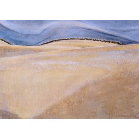 Big Dune   |   Oil Pastel/paper, 19x24, 1997