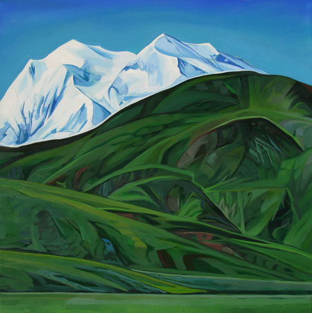 Denali View       |       Oil/Canvas, 24x20in, 2018
