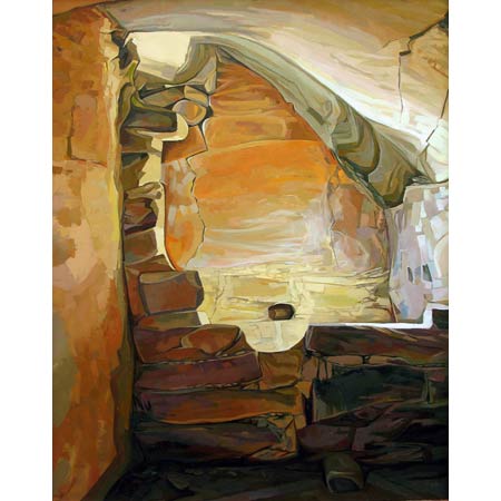 Shelter    |   oil/canvas, 20x16in, 2009 | Collection Mesa Verde National Park