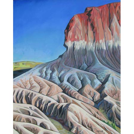 The Wall       |       Oil/Canvas, 20x16in, 2013, Collection Petrified Forest NP