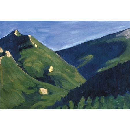 Dusk Valley   |   oil/canvas, 12x17in, 1993
