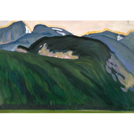 The Morraine   |   oil/canvas, 19x27in, 1993