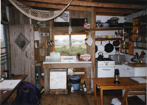 Margo Gelb interior, Cape Cod National Seashore Artist in Residence