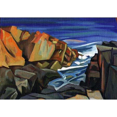 Hunter's Head   |   oil/panel, 10x12in, 1998