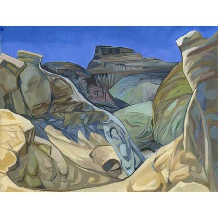 Flat Top&nbsp;&nbsp;&nbsp;|&nbsp;&nbsp;&nbsp;oil/panel, 8x10in, 2012