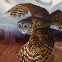 Flying to the Sun &nbsp; &nbsp; &nbsp; | &nbsp; &nbsp &nbsp; Oil/Canvas, 20x24in, 2019