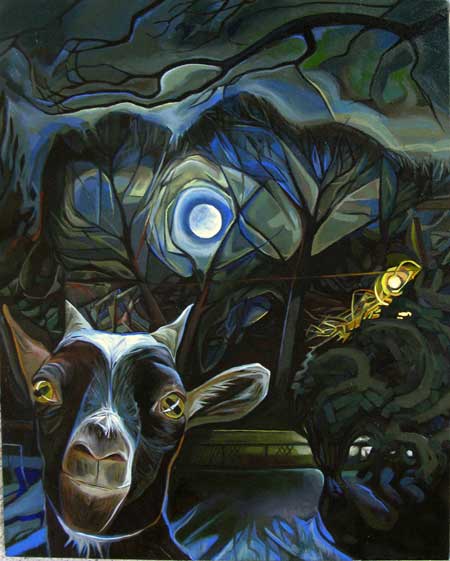 Supermoon       |       Oil/Canvas, 24x20in, 2012